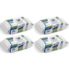 Solo Yüzey Temizlik Havlusu - Mendili 100 Yaprak Okaliptus & Çam Esintisi (4 Lü Set) 400 Yaprak