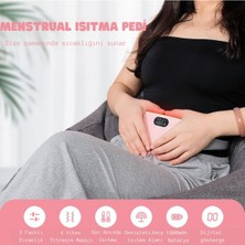 PremiumPort Dijital Regl Kemeri, Sıcaklık ve Titreşimli Masaj, Şarjlı Bel Destek