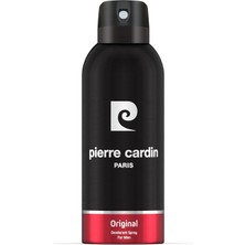 Pierre Cardin Original Erkek Deodorant|Odunsu|Limon, Bergamot, Zeytin Çiçeği, Deri, Tonka, Tütün