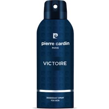 Pierre Cardin Victoire Erkek Deodorant|Aromatik Fresh|Limon, Elma, Nane, Vetiver