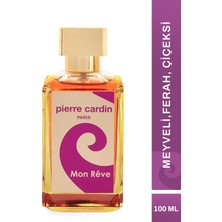 Pierre Cardin Mon Reve EDT Kadın Parfüm 100 ml | Çiçeksi, Meyveli | Portakal, Bal, Ahududu, Gardenya, Gül, Vanilya