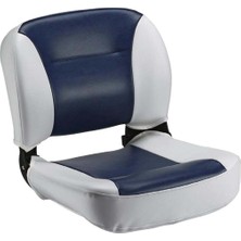 Özbience Rahat Katlanabilir Mavi Beyaz Çok Amaçlı Oturma Koltuğu