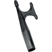 Özbience Esnek Plastik Kanca, 2 Uç, Ø30MM, Siyah, Çok Amaçlı Kullanım