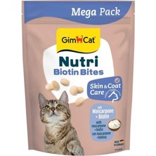 Hepta Collection Gimcat Nutri Biyotinli Mascarpone Peynirli Kedi Ödülü 425 gr - Mega Boy - Cilt ve Tüy Bakımı