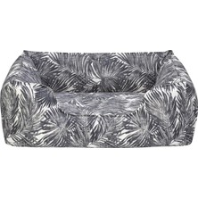 Hepta Collection Pet Comfort Alpha Merta Siyah-Beyaz Köpek Yatağı M 65X80CM