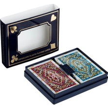 Hepta Collection Swisscard Plastik Iskambil Oyun Kartı Su Geçirmez Çift Deste Sert Kapalı Içerisinde Biriç Oyun Kağıd