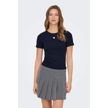 Eskişehir Mağazacılık 15342939 Onlelva June Emb S/s Tee Jrs Noos