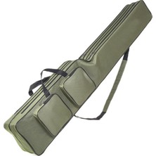 Özbience Çok Fonksiyonlu Asker Yeşili Olta Kamışı Çantası, Hafif ve Dayanıklı