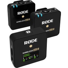 Hepta Collection Røde Wireless Go Iı, Çift Kanallı, Kayıt Edicili Telsiz Mikrofon Sistemi