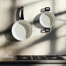 Hepta Collection Nehir Ceramic Siyah 2 Parça Tava Seti