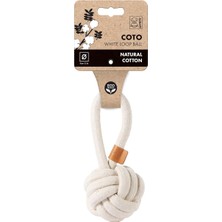 Hepta Collection M-Pets Whıte Loop Ball 8cm Çekmeli Örgü Top Oyuncak