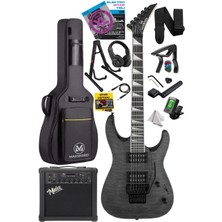 Hepta Collection Maxword GRADE-25AMP Gray Rosewood Yüksek Kalite Floyde Rose 25W Amfili Elektro Gitar