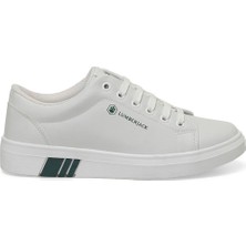 Lumberjack Tına 5fx Beyaz Kadın Sneaker Suni Deri Düz Taban ile Şık ve Rahat Tasarım