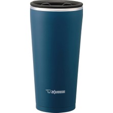 Hepta Collection Zojirushi SX-FSE45 Süzgeçli Kapak Vakumlu Termos Bardak 0.45L Lacivert