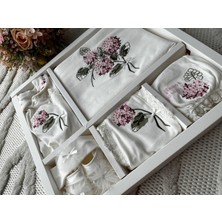 Eda Baby Artuğ Bebe Çicek Desenli Hastaneçıkış Seti 10'lu