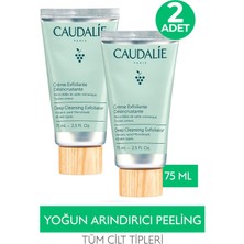 Caudalie Yoğun Arındırıcı Peeling 75 ml Tüm Cilt Tipleri İçin Canlandırıcı Krem