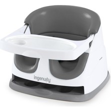 Hepta Collection Ingenuity Baby Base 2'si 1 Arada Yükseltici Besleme ve Kendinden Saklama Tepsili Yer Oturağı, Arduva