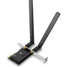 Tp-Link Archer TX10E | AX900 Wi-Fi 6 Bluetooth 5.3 Pcıe Adaptör | 887 Mbps Çift Bant Hız | Mu-Mımo & Ofdma | Çift Harici Anten | Wpa3 Güvenlik | Masaüstü Pc Dahili Ağ Kartı