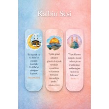 Hobbi Tasarım Kalbin Sesi Üçlü Ayraç Seti