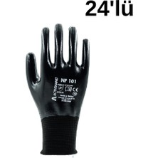 Activehand ACTİVEHAND NF-101 Tam Kaplı Nitril Profesyonel İş Eldiveni 24'lü