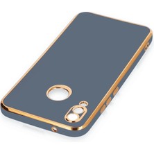 Bg Arzenis Arzenis  Huawei P20 Lite Kılıf Volet Silikon - Mavi 9968547