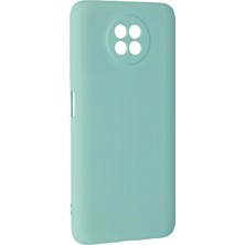 Bg Arzenis Arzenis  Xiaomi Redmi Note 9 5g Kılıf Nano Içi Kadife Silikon - Turkuaz 9968547