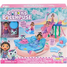 Line 6067878 Gabbys Dollhouse Gabby ve Mercat Purr-Ific Havuz Oyun Seti Güvenli