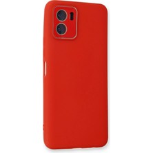 Bg Arzenis Arzenis  Vivo Y15S Kılıf Lansman Glass Kapak - Kırmızı 9968547