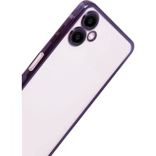 Bg Arzenis Arzenis  Samsung Galaxy A07 4g Razer Lensli Silikon - Mor 9968547