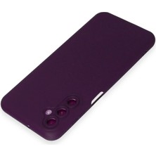 Bg Arzenis Arzenis  Samsung Galaxy M34 5g Kılıf Nano Içi Kadife Silikon - Mor 9968547