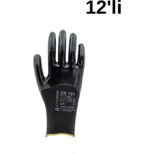 Activehand ACTİVEHAND XN-101 3/4 Nitril Kaplı Hassas Montaj Profesyonel İş Eldiveni 12'li