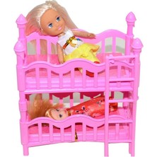 Line K899-17  2 Katlı Kutulu Ranzalı Bebek  Seti-Halit Can Oyuncak Güvenli