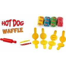 Line ERN-584 Orta Kutulu Burger Oyun Hamuru Seti  - Eren Oyuncak Güvenli