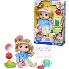 Line F7356 Baby Alive Bebeğim ile Eğlenceli Yudumlar Sarışın +3 Yaş Güvenli