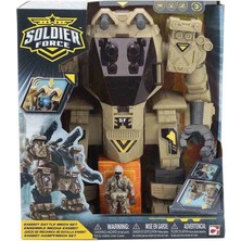 Line Soldier Force Exobot Savaş Mekanizması Seti Güvenli