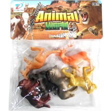 Line Pvs Küçük Vahşi Hayvan Figürleri 888A-10 Güvenli