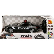 Line 20357 Uzaktan Kumandalı Işıklı Polis Arabası 21 cm   Güvenli