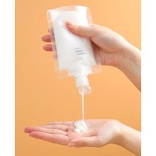 Line 3 Adet 100ML Krem Şampuan Kabı Tekrar Kullanılabilir Set Güvenli