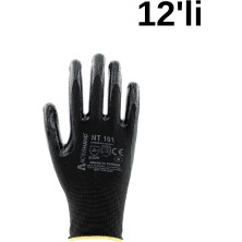 Activehand ACTİVEHAND NT-101 Nitril Montaj Profesyonel İş Eldiveni 12'li