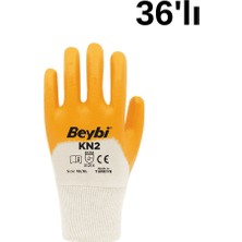 Beybi Kn2 Pamuk Nitril Eldiven 36'lı Paket