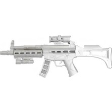 Bg Arzenis Arzenıs Dürbünlü Pilli Tüfek 57 cm 5457884