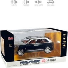 Kayem Kay HCL806 Çek Bırak 1:22 Sesli ve Işıklı Metal Araba 658474