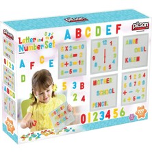 Kayem Kay 03 297 Inovatif Harf ve Rakam Seti 222 Parça - Oyuncak 658474