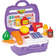 Kayem Kay 03 563 Çantalı Market Seti - Oyuncak 658474