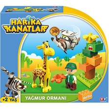 Bg Arzenis Arzenıs 10932 Harika Kanatlar Bellonun Yağmur Ormanı 15 Parça Blok - Mega Oyuncak 5457884