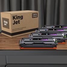Kingjet Hp Uyumlu (131A) CF210A Standart Kapasiteli 4 Renk (Takım) Çipli Muadil Toneri | Mfp M276NW