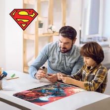 Kayem Kay Superman 300 Parça Puzzle 35591 - Metal Kutu 658474