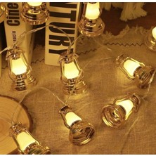 LaraTech Ramazan Kandili Desenli 2 Metre 10 LED Dekoratif Işık