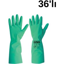 Starline STL-1513 Kimyasal Eldiven 36'lı Paket (36 Çift)
