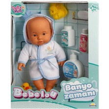 Bg Arzenis Arzenıs Bebelou Banyo Zamanı Bebek Seti 35 cm 5457884